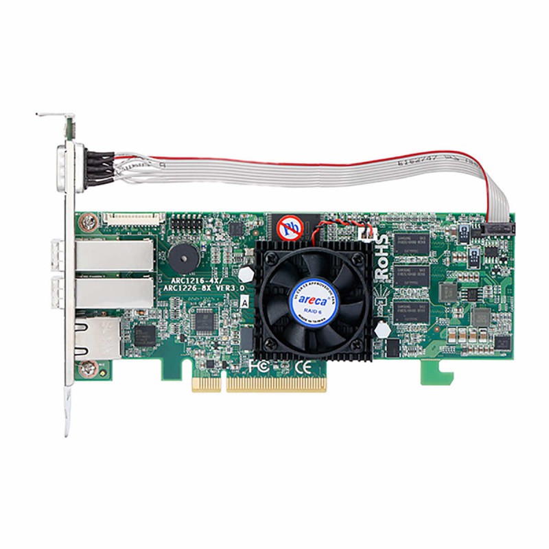 Areca ARC-1226-8X 8Ext SAS/SATA RAID PCIe 3.0