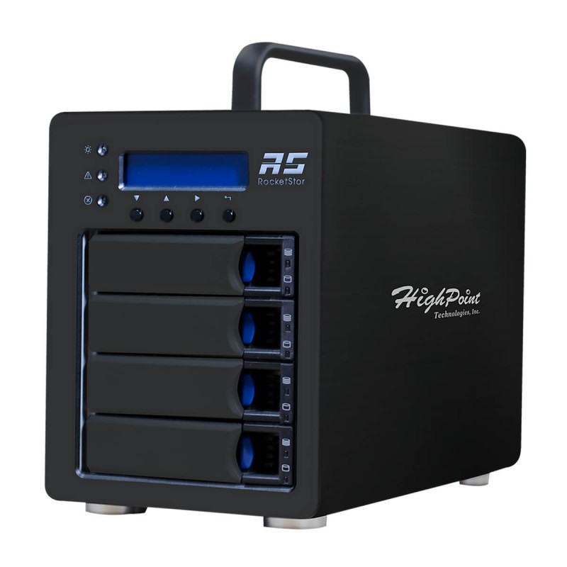 HighPoint RocketStor 6434S obudowa RAID 4xHDD SAS/SATA