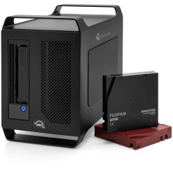 OWC Mercury Pro LTO-9 Solution w/Tape & Cleaner - 18TB/45TB with Argest back up   LTO software