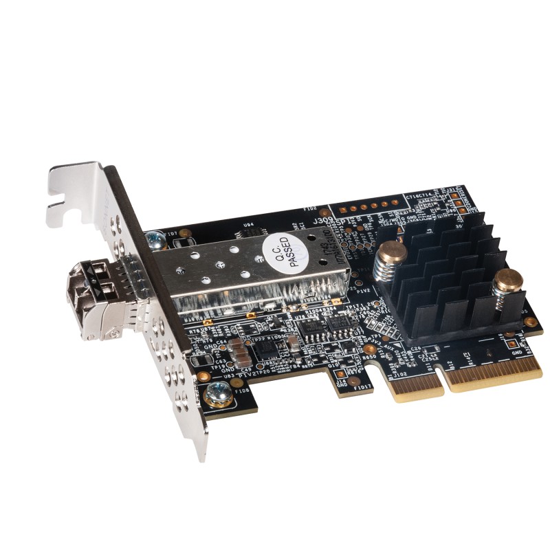 Sonnet Solo10G V2 SFP+ 10 Gigabit Ethernet PCIe Card (SFP+ included)