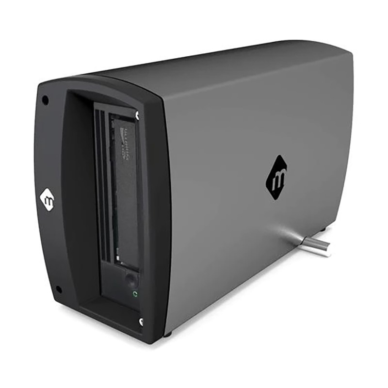 mLogic mTape - Desktop Thunderbolt LTO-7 Tape Drive  with Hedge Canister for macOS