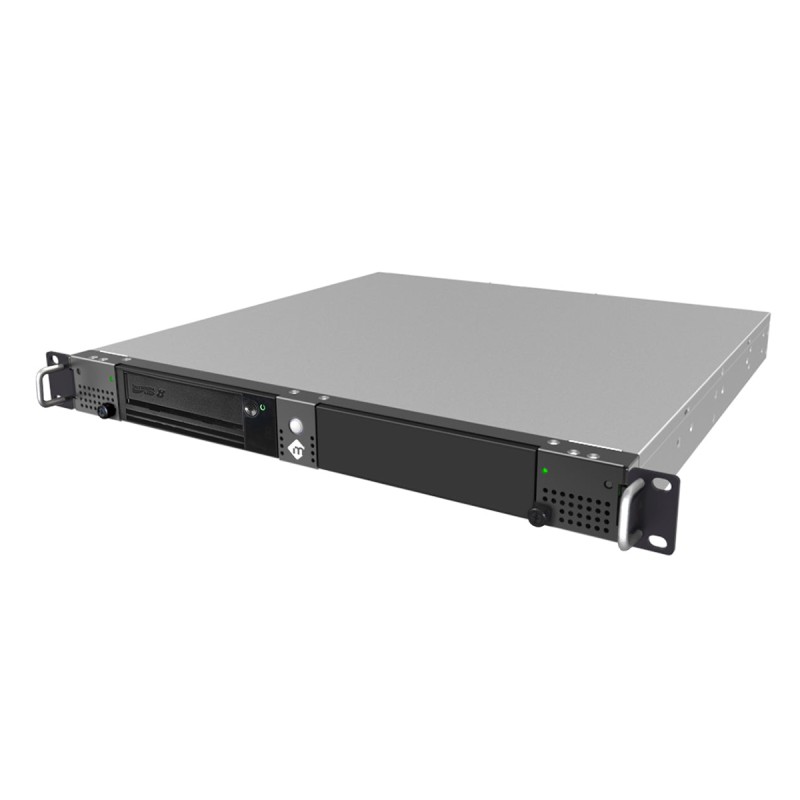 mLogic mRack - Rack Thunderbolt LTO-7 Tape Drive with Hedge Canister for macOS