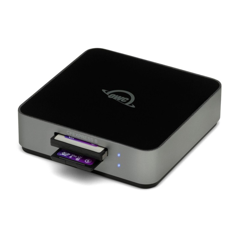 OWC Atlas USB 3.2 (10Gb/s) Dual CFexpress + SD Card Reader/Writer