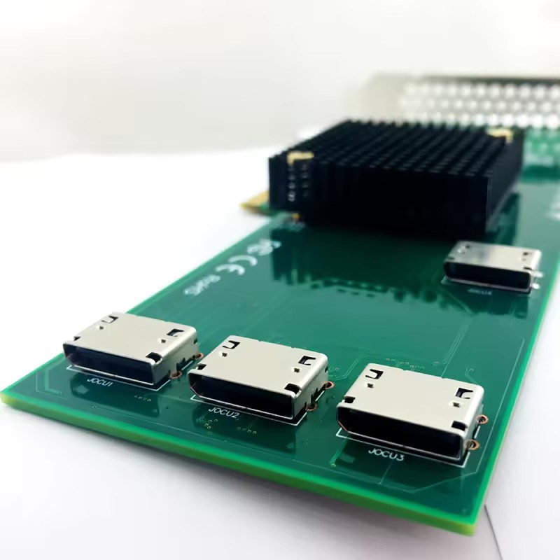Kontroler NVMe Abart Pro ABP-ANOL4PE08 4x NVMe SSD U.2 | U.3 Oculink SFF-8611