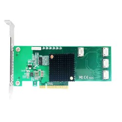 Kontroler NVMe Abart Pro ABP-ANOL4PE08 4x NVMe SSD U.2 | U.3 Oculink SFF-8611