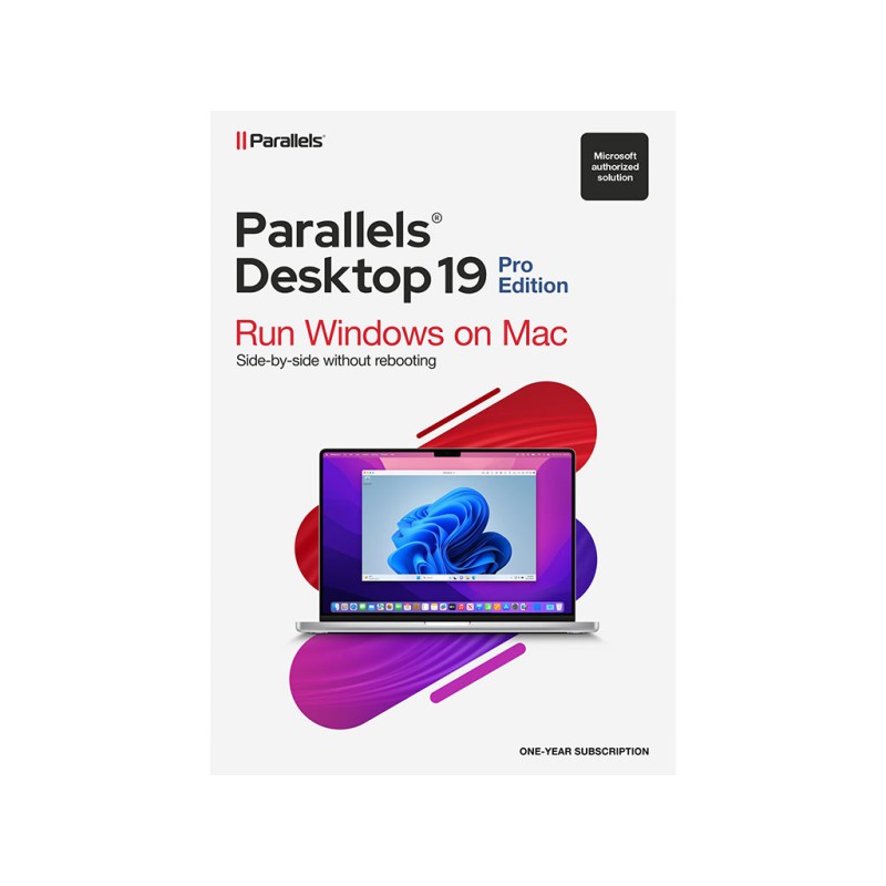 Parallels Desktop 19 PRO 1 PC / 12 miesięcy klucz elektroniczny ESD