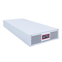 ATTO XstreamCORE ET 8100 TSE (TS0) Dual-Port 10Gb Ethernet to Single-Port 12Gb SAS intelligent Bridge SFP+ mod. incl.
