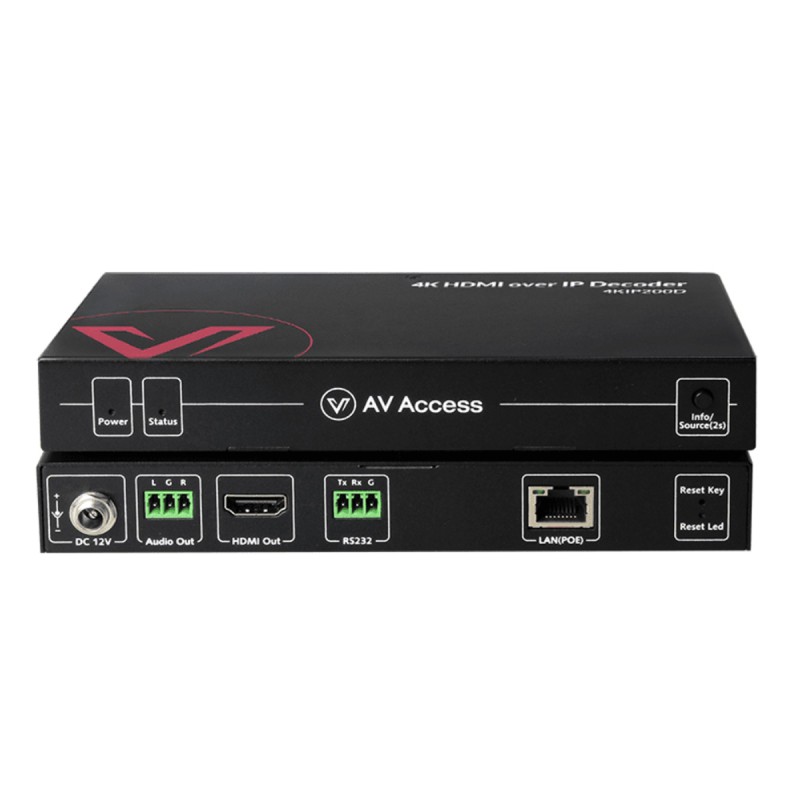 Zero-Configuration 4K AV over IP Encoder w/ Video Wall & Visual Control