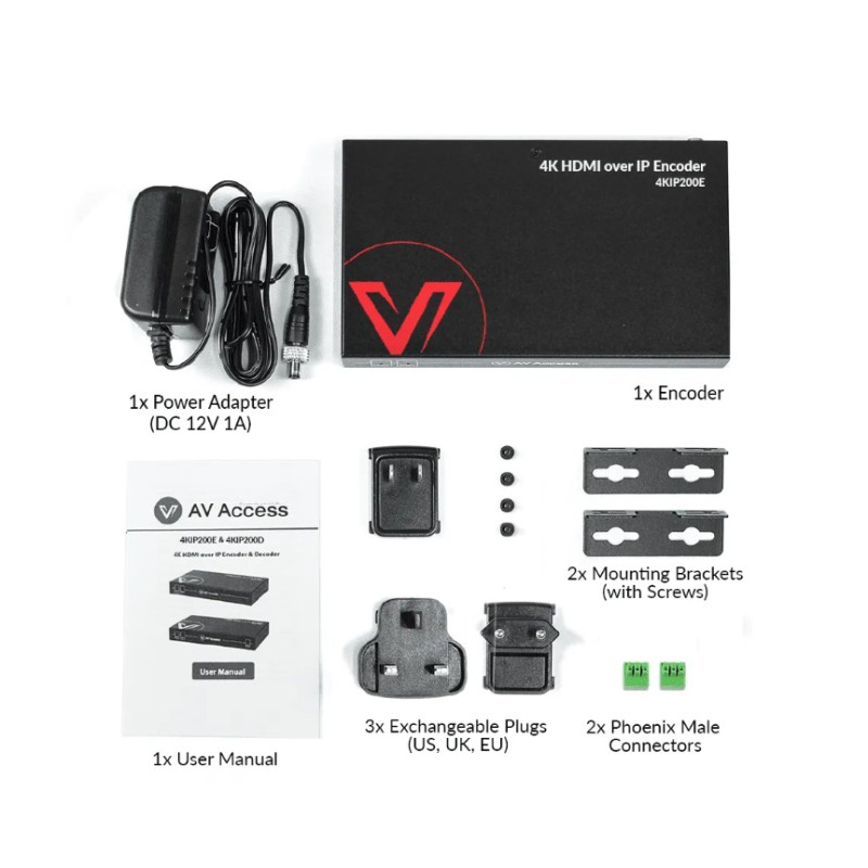 Zero-Configuration 4K AV over IP Decoder w/ Video Wall & Visual Control