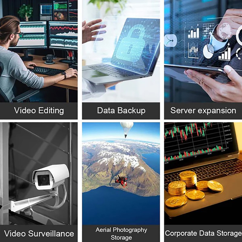 40TB Acasis USB RAID Desktop Drive 2x 20TB Toshiba Enterprise HDD