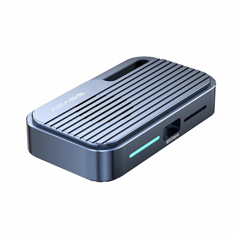 Acasis 80Gbps obudowa na dysk M.2 NVMe SSD kompatybilna z Thunderbolt 5, Thunderbolt 4 i 3 USB4 do 6000MB/s