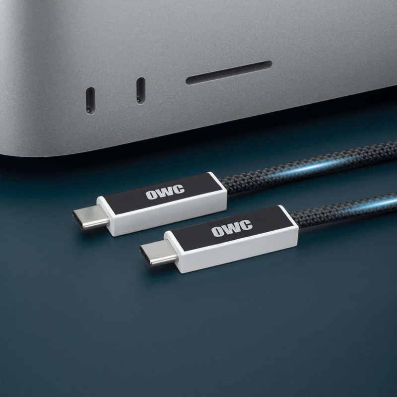 OWC Active USB4 Thunderbolt 4 40 Gbps Optical Cable 3m 8K 240W