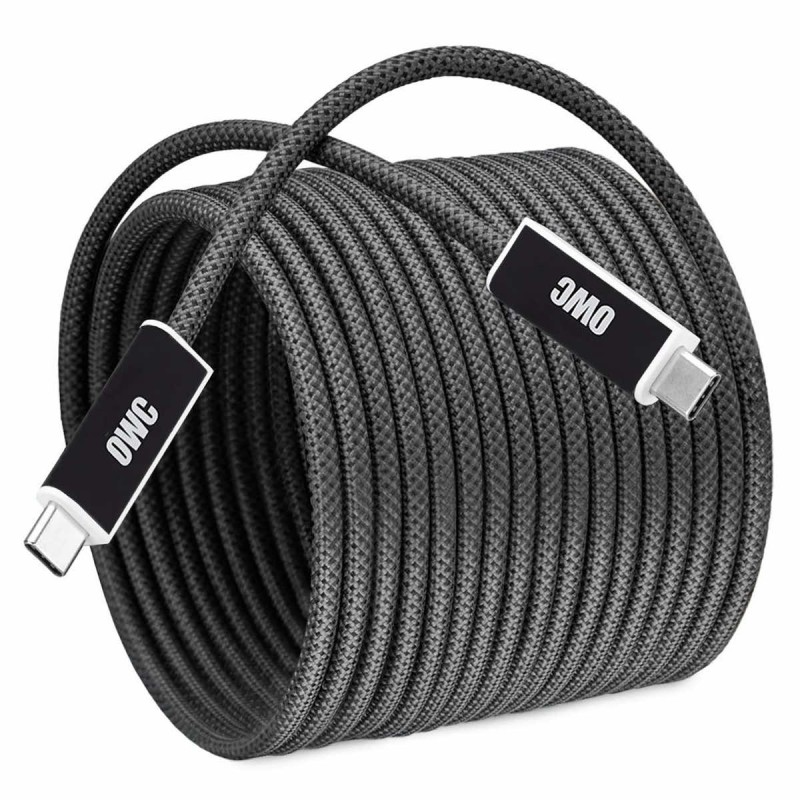 OWC Active USB4 Thunderbolt 4 40 Gbps Optical Cable 3m 8K 240W