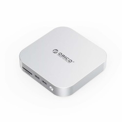 Orico MiniLink M47P docking station 7-in-1 40Gb/s 2x M.2 USB-A SD/TF great for Mac mini 2024