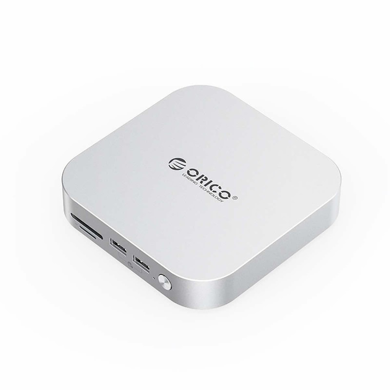 Orico MiniLink M49P docking station 9-in-1 10Gb/s 1x M.2 USB-A SD/TF MiniJackgreat for Mac mini 2024