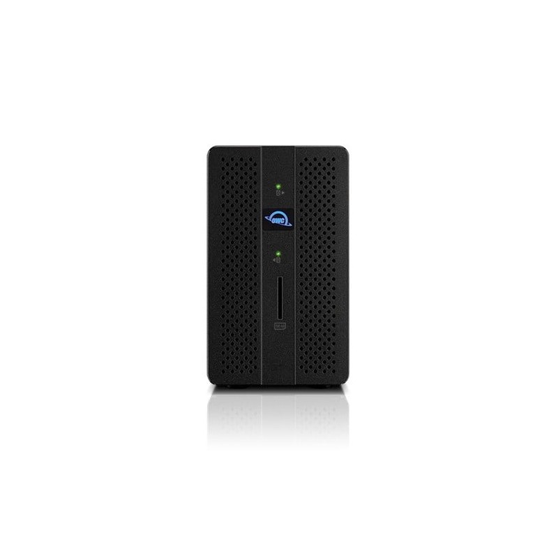 OWC Gemini 40 TB Thunderbolt USB-C Dock Dual-Drive RAID, 2,5 GbE, HDMI 2x USB-A 10 Gb/s SD