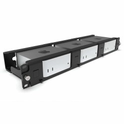 Stelaż MacRack Mac mini 2024+ Rack 19″ 2U na 1-3 Apple Mac mini 2024+