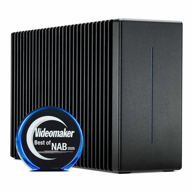 48.0TB OWC ThunderBlade X12 Thunderbolt 5 (80Gb/s) NVMe RAID SSD External Storage Solution with SoftRAID