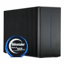 96.0TB OWC ThunderBlade X12 Thunderbolt 5 (80Gb/s) NVMe RAID SSD External Storage Solution with SoftRAID