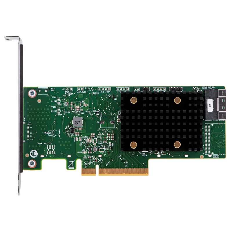 Broadcom 9500-8i HBA NVMe SAS SATA 12Gb/s LSI SAS 3808 PCIe 4.0 8 internal HDD | SSD | NVMe