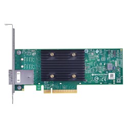 Kontroler Broadcom 9500-8e NVMe | SAS | SATA 12Gb/s HBA 9400-8E LSI SAS 3808 PCIe 4.0 8x external HDD | SSD | NVMe | LTO