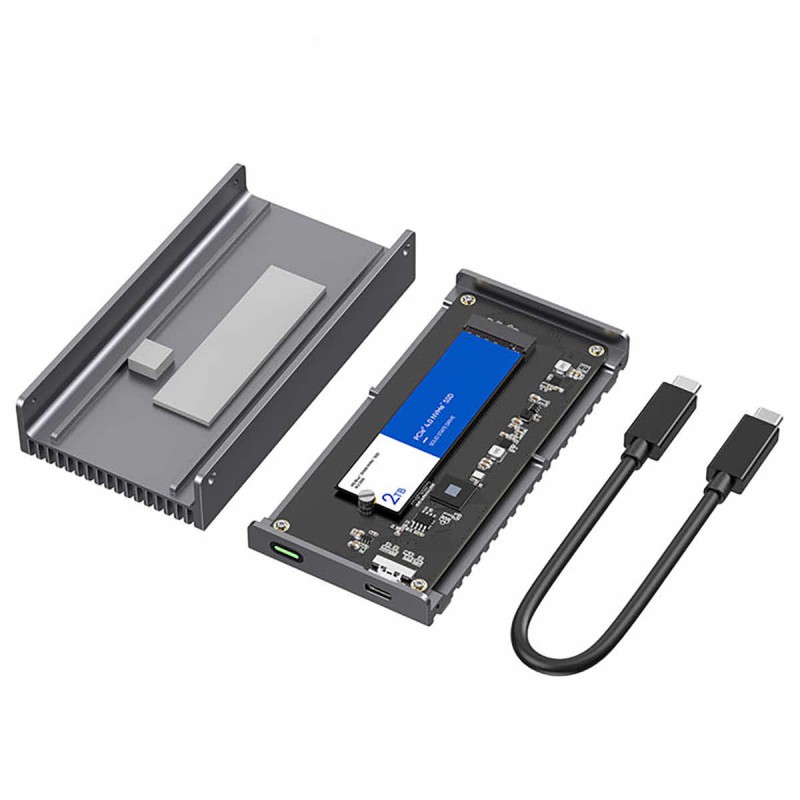 Abart Pro Sonic SSD M.2 NVMe PCIe Thunderbolt 4 USB4 Thunderbolt 3 drive enclosure 40Gbps up to 3500MB/s