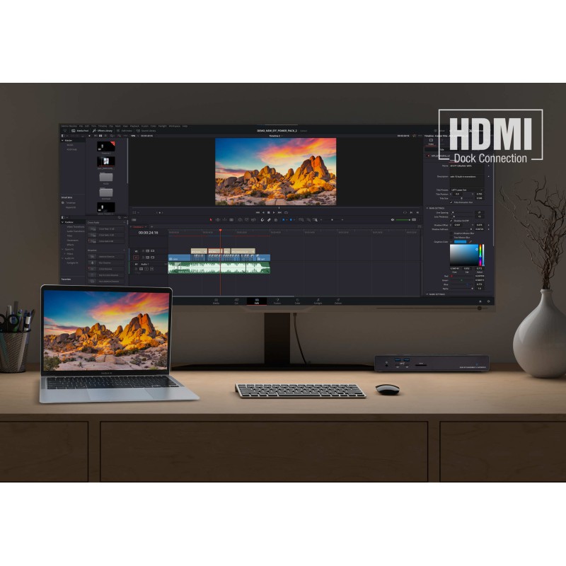 Sonnet Echo 20 Thunderbolt 4 SuperDock 1x M.2 NVMe 20 portów