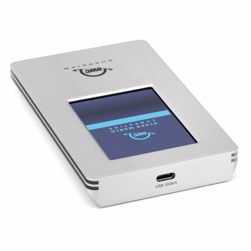 OWC Guardian 2.0TB USB 3.2 (10Gb/s) Hardware Encrypted Bus-Powered Portable External Storage Solution