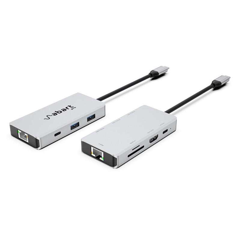 Abart Pro 8-in-1 USB-C stacja dokująca z kartą sieciową 2,5GbE i PD do 100W