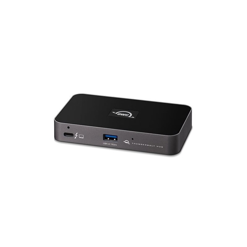 OWC Thunderbolt 4 Hub 3x port TB4 | TB3 | USB-C + 1x USB-A