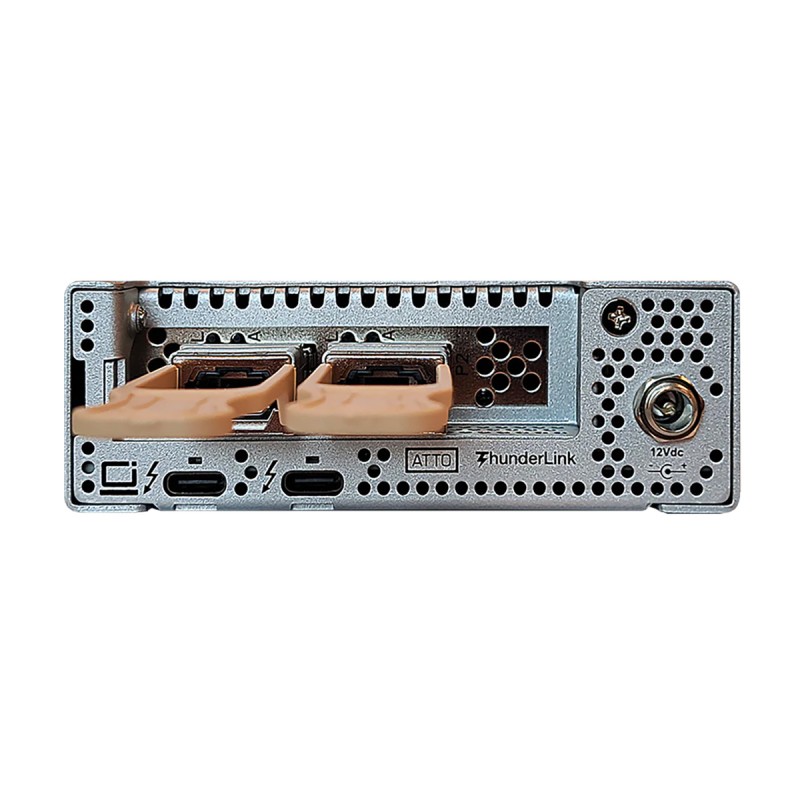 ATTO ThunderLink NS-5102 Dual 100Gb Ethernet Thunderbolt 5 Adapter inc. 2x QSFP28