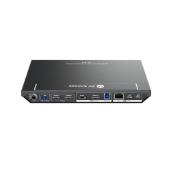 iDock KD-E10 KVM Switch Docking Station 2 PCs 2 Monitors 100W PD for Laptop, EDID Emulation, High Refresh Rates for Gaming