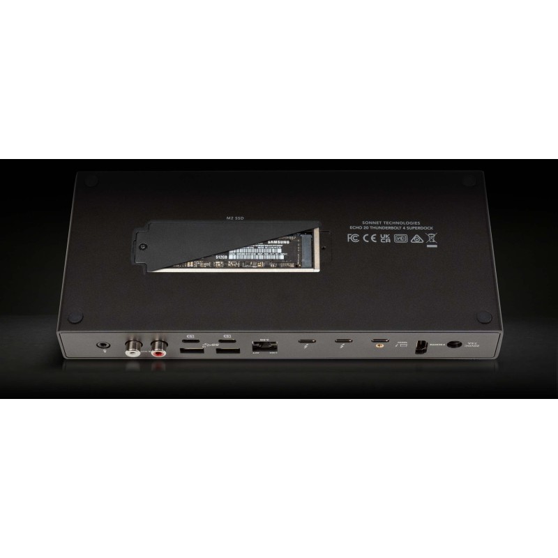 Sonnet Echo 20 Thunderbolt 4 SuperDock 1x M.2 NVMe 20 portów