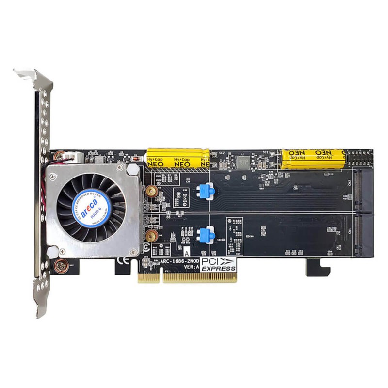 Areca ARC-1686-2NOD 2xNVMe M.2 RAID