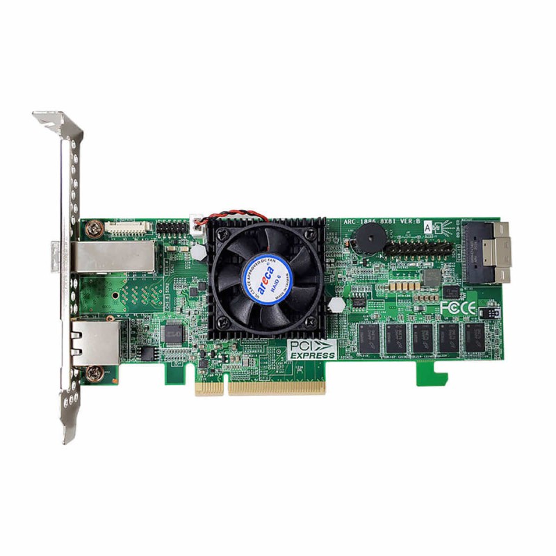 Areca ARC-1886-4X8I SAS/SATA/NVMe RAID PCIe 4.0
