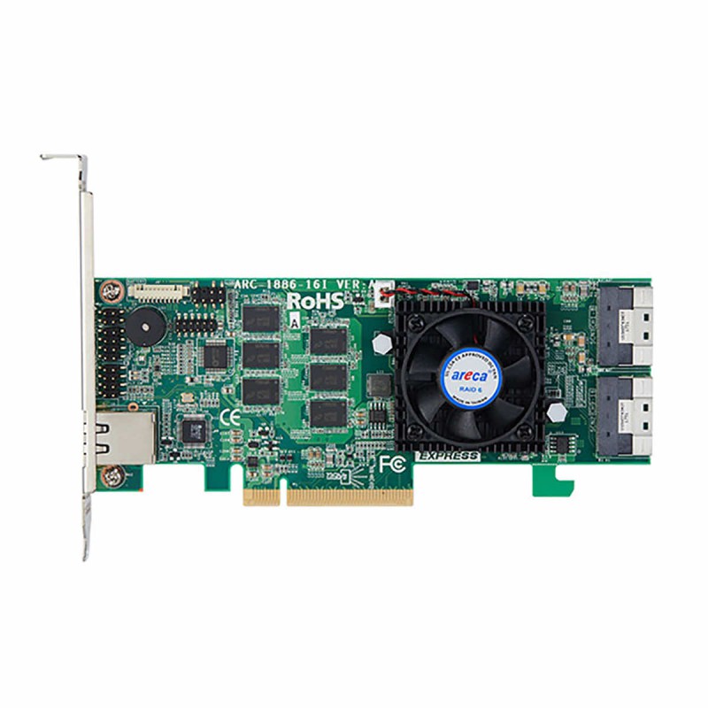 Areca ARC-1886-16I SAS/SATA/NVMe RAID PCIe 4.0