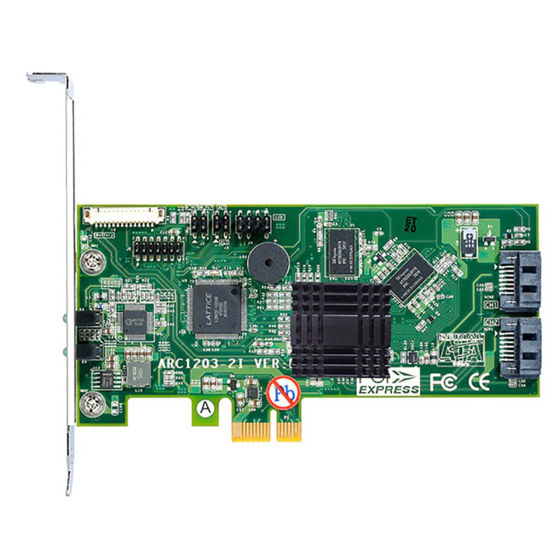Areca ARC-1203-2i 2x SATA RAID
