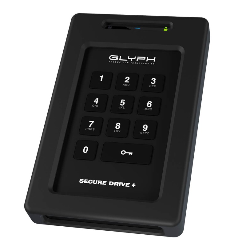 Glyph SecureDrive+ szyfrowany dysk z klawiaturą 1TB HDD