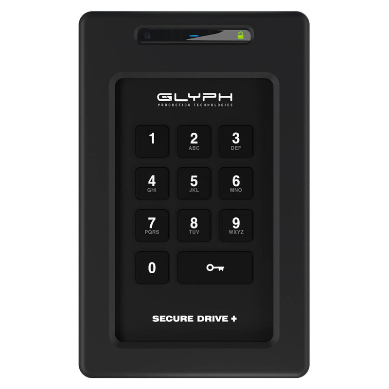 Glyph SecureDrive+ szyfrowany dysk z klawiaturą 5TB HDD