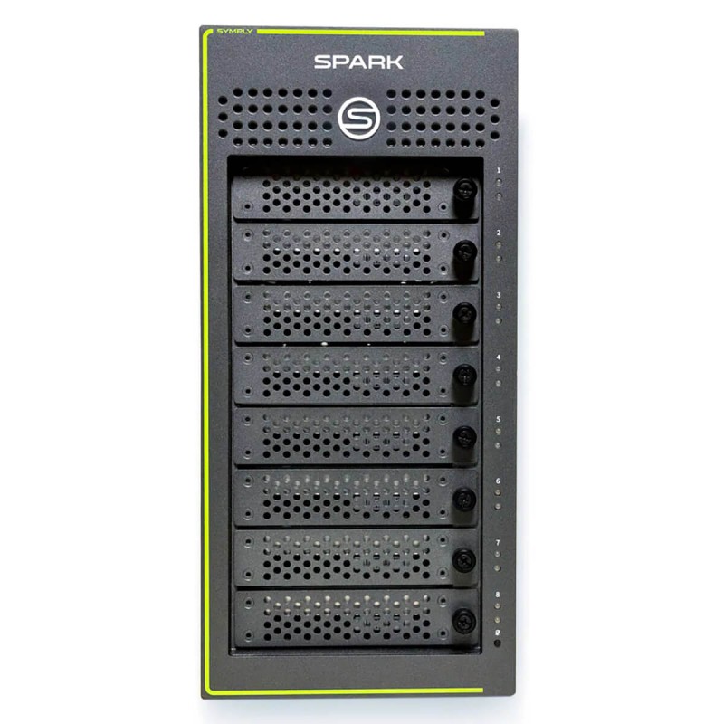 Symply SPARK Desktop 8 Bay Thunderbolt 3 RAID 112TB