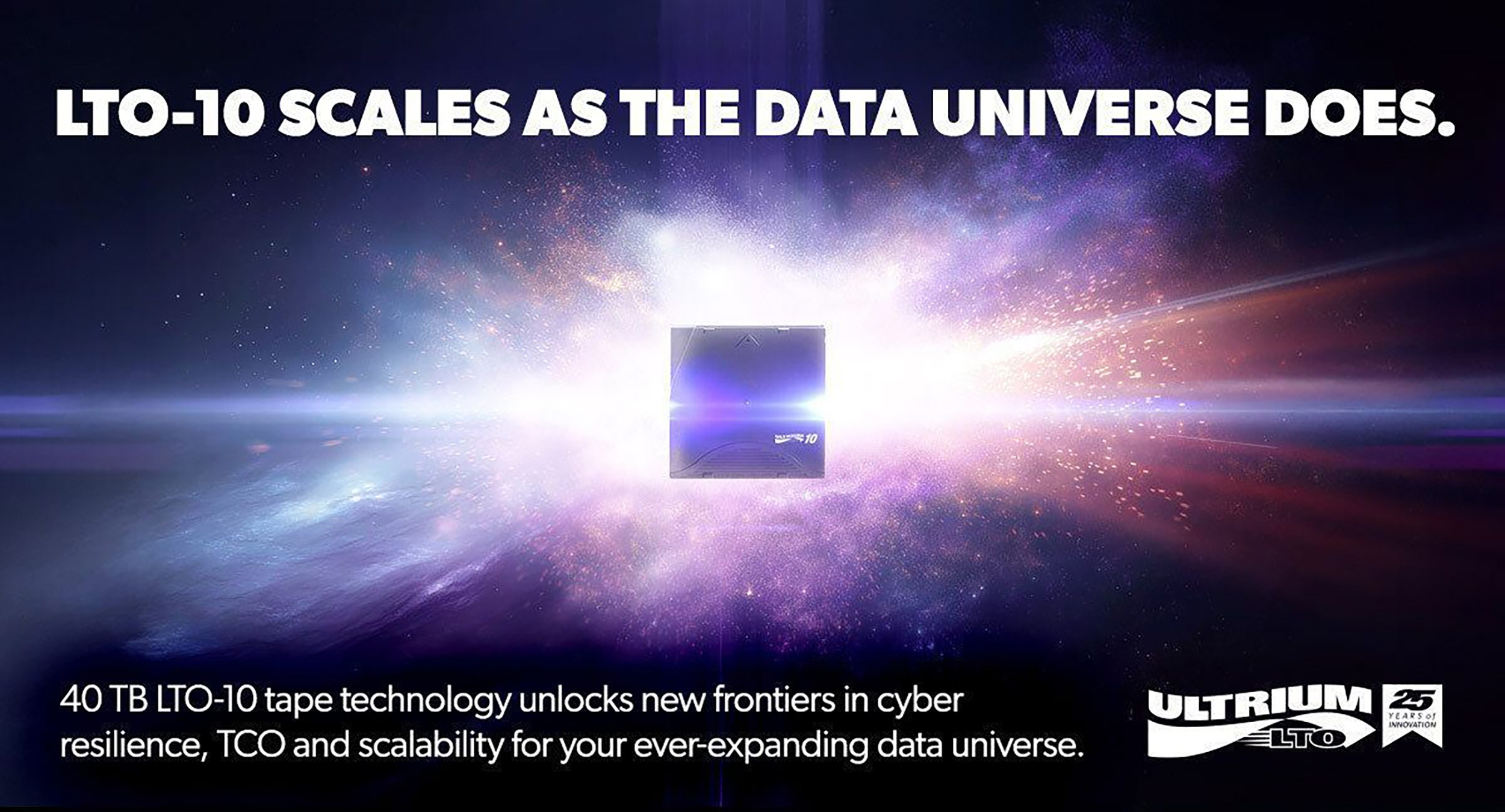 Breakthrough 40 TB media sets new benchmark for AI-scale archiving, cyber resilience, and sustainable data growth.
