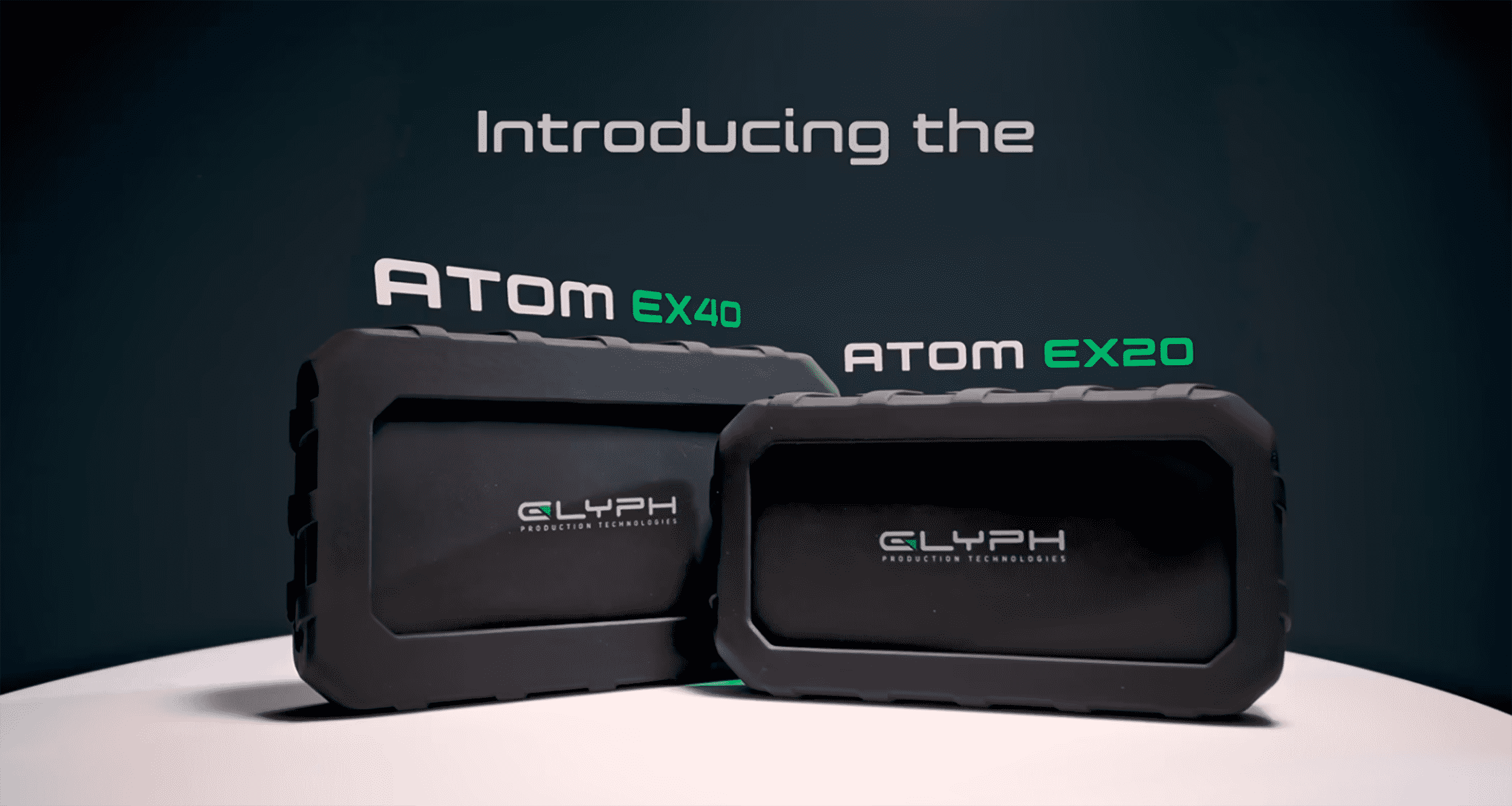 The Glyph Atom EX40 drives deliver performance that keeps pace with your work environment