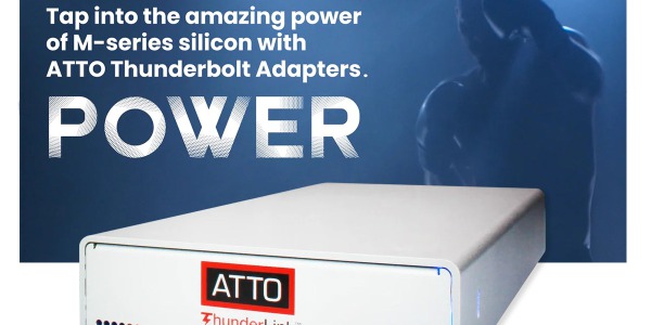 ATTO ThunderLink – zoptymalizowane do pracy z Mac Silicon M1, M2 i M3
