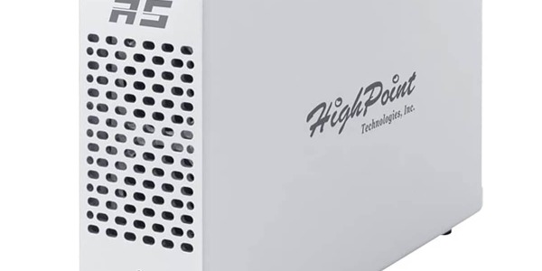 HighPoint RocketStor 6661A – przystępna cenowo obudowa Thunderbolt do 1x PCIe 3.0 x16