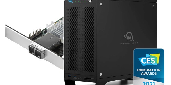 OWC ThunderBay Flex 8 z obsługą do 16 (320TB) dysków SAS 12 Gb/s