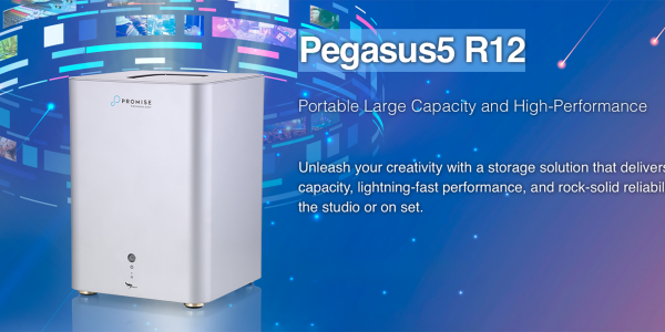 Promise Pegasus5 R12 – moc Thunderbolt™ 5 w służbie kreatywności